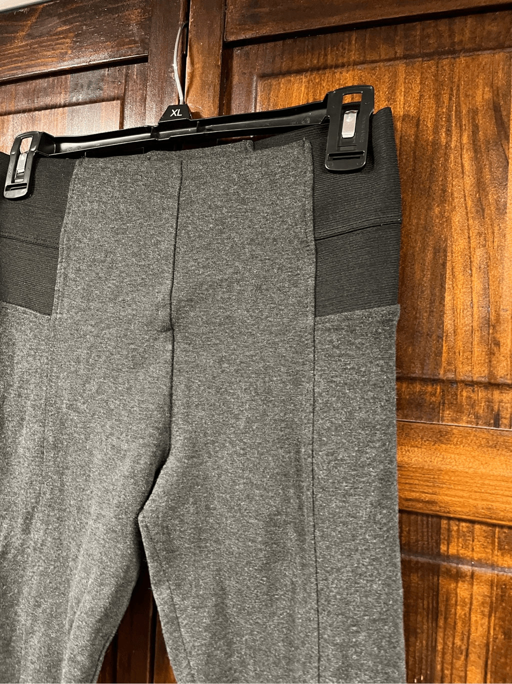 Zara Basic gray leggings with elastic waistband s… - image 5