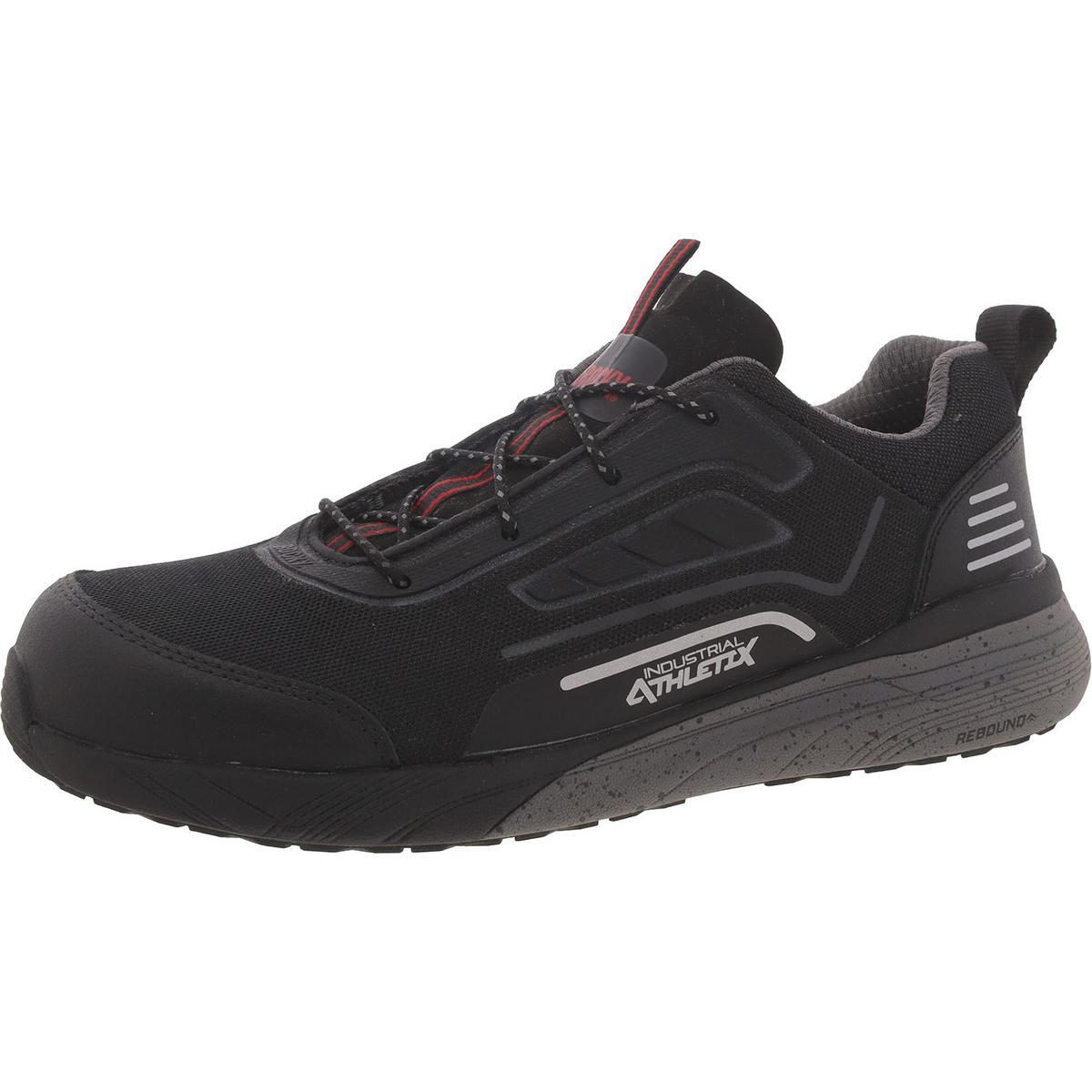 Мужская рабочая и защитная обувь Rocky Mens Industrial Athletix черного цвета шириной 12 см (E) BHFO 0161