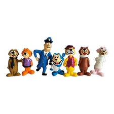 Pack 7 Hanna Barbera Top Cat Figures 4” Bootleg Mexican Figures New