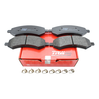TRW Front Metallic Brake Pads Set For Aspen Durango Dakota Raider Ram 1500