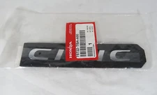 2016-2021 Honda Civic Emblem For Rear Trunk Chrome Badge Letters Genuine OEM