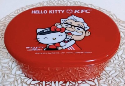 Hello Kitty x KFC collaboration lunch box Japan 40th Anniversary