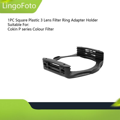 1PC Square 3 Lens Filter Ring Adapter Holder for Cokin P series Colour Filter