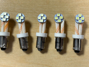 COOL White  Browning Golden Eagle Mk III Transmitter & Receiver -5X 6.3 VAC LEDs