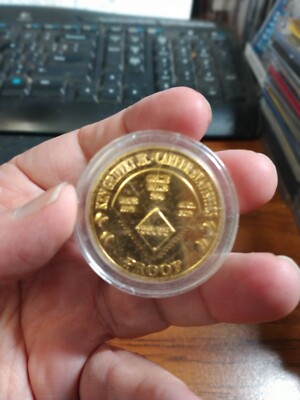 Ken Griffey Jr. Medallion 24k Gold Proof Coin MLB Seattle Mariners