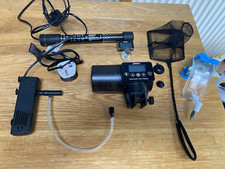 Petacc Fischfutterautomat, Nicrew Mini Filter, Fluval Heizung, Grabthermometer