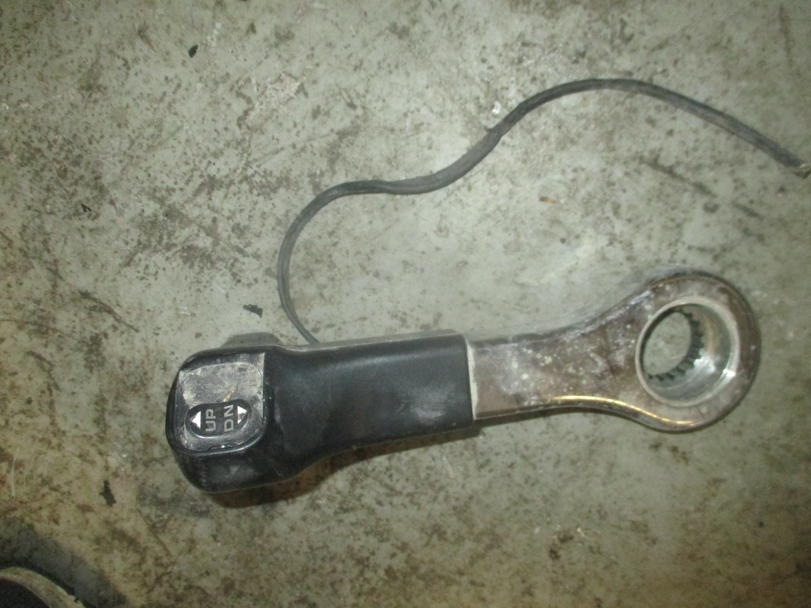 Honda outboard throttle arm for top mount control box eBay