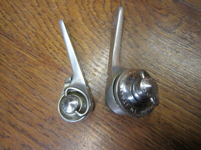 Commandes De Vitesse Vintage Gian Robert - Manettes De Cadre Friction Des Années 70