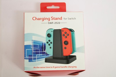 Ladegerät Dockingstation Charger SWF-2522 für Switch Joy-Con Schwarz-Zustand:Neu