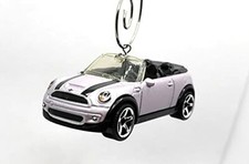 Christmas Ornament for 2010 Mini Cooper S Cabrio Purple