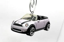 Christmas Ornament for 2010 Mini Cooper S Cabrio Purple
