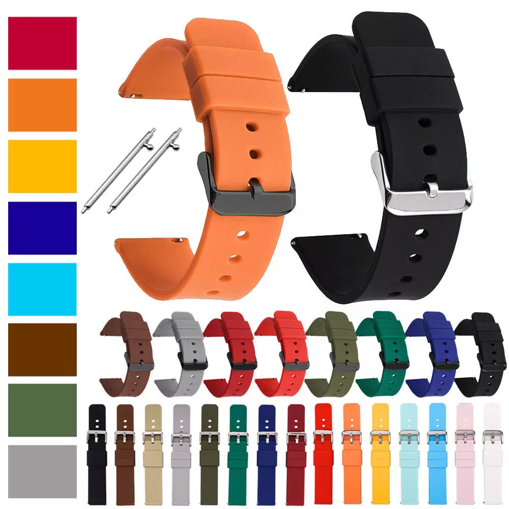 Barton Silicone Apple Watch Band / Strap