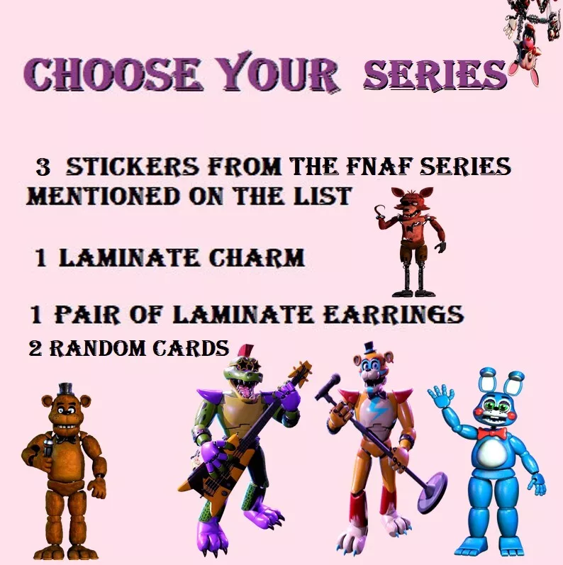 I created the FNAF 1 anime characters!