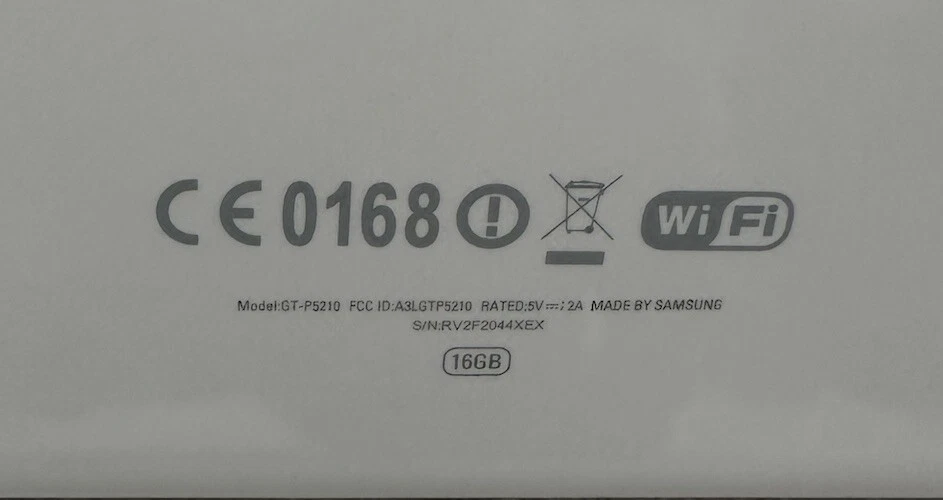 Samsung Galaxy Tab 3 GT-P5210 Weiß 16GB 10.1"  Gebraucht - Bild 3 von 4