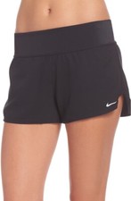NEW Nike Women's Swim Board Shorts - NESS9200 - Black - Large