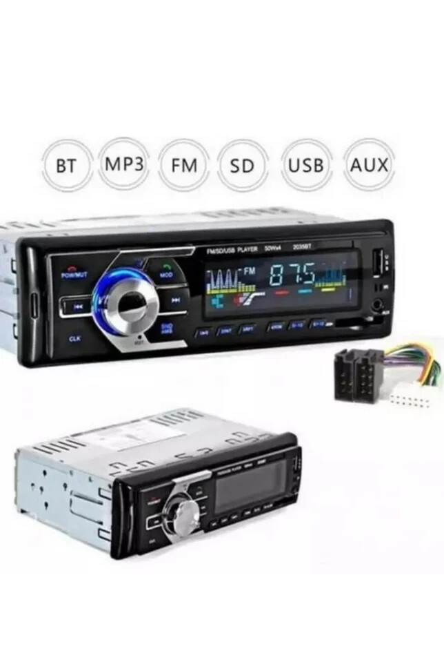 Autoradio Stereo Bluetooth 2035BT con FM e USB foto 2