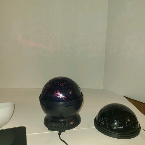 Rush Hour Multi-Color LED Projector Steady Rotating Merkury Innovations 2023 NIB - Picture 4 of 9