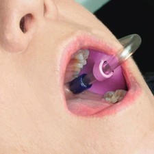 50pcs/Bag Dental Suction Tube Holder Tube Saliva Ejector HVE Tube Positioner _wo