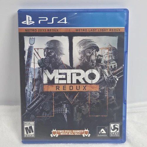 Metro Redux (Sony PlayStation 4, 2014) Tested
