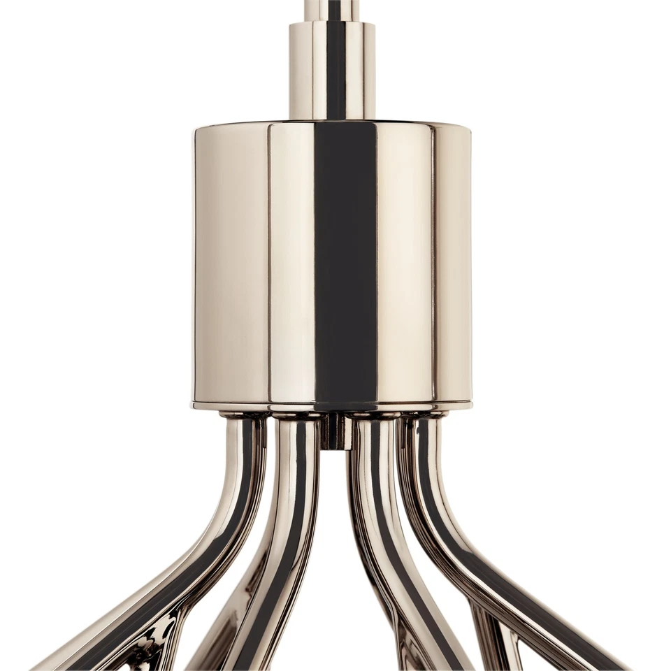 Lámpara de araña Kichler 52701 Silvarious 12 luces 30"W - bronce Foto 2 de 4