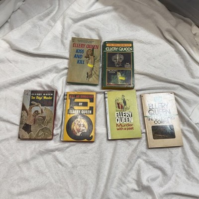 LOT OF 5: 1963-1982  ELLERY QUEEN'S MYSTERY MAGAZINES ILLUSTRATED 1ST Printing