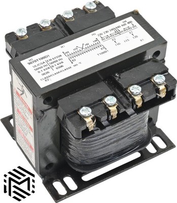 Square D 9070T100D1 Industrial Control Transformer - 240/480 to 120VAC - 0.1kVA
