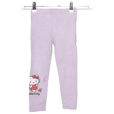 Hello Kitty, Leggings, Größe: 110/116, Lila, Baumwolle/Elasthan, Einfarbig #9xW