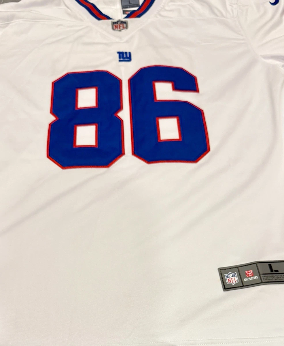 NY GIANTS 1986 CHAMPIONS WHITE TEAM SIGNED JERSEY 26 AUTOS 40TH YEAR JSA WITNESS