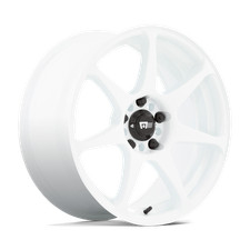 17x8 Motegi Mr154 Battle White Wheel 5x4.5 30mm
