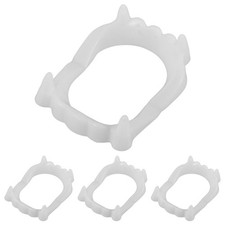 4 Pcs Halloween Props Vampire Teeth Fake Tooth Kids Fangs Cosplay