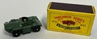 VGC Vintage Matchbox No. 61 Army Ferret Scout Car Truck Toy Model With Box (P)