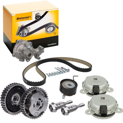 CONTI Zahnriemensatz + INA Nockenwellenversteller Rep-Satz für FORD 1.0 EcoBoost