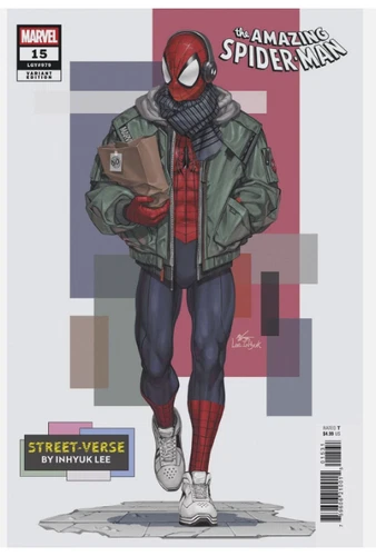 AMAZING SPIDER-MAN #15 MARVEL COMICS 2025 INHYUK LEE VARIANT NM