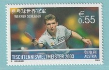 &Ouml;sterreich 2003 ** postfrisch MiNr. 2446 Tischtennis WM