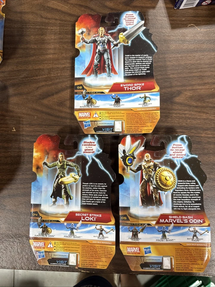 Marvel Studios 批量:Thor The Mighty Avenger THOR、Marvel’s ODIN、LOKI H3 — 第 2/2 张图片