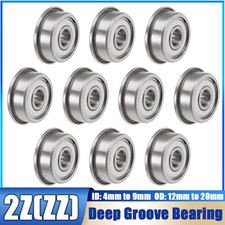 F604ZZ to F699ZZ Deep Groove Ball Bearing Flange Ball Bearings Double Shielded