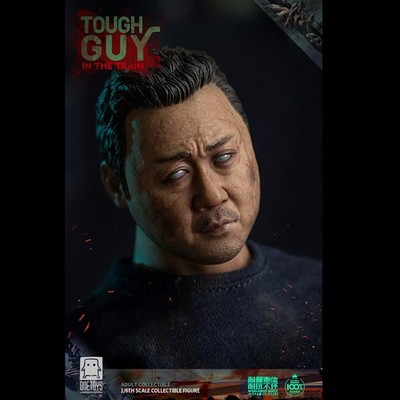 One Toys OT012 1/6 Tough Guy In The Train Head Sculpt for 12'' Figure