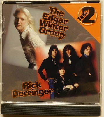 THE EDGAR WINTER GROUP/RICK DERRINGER - TAKE TWO CD (Sony 2002) - PLAY-TESTED!