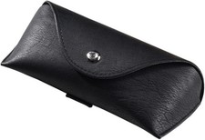 Portable Waist PU Leather Eye Glasses, Sunglasses Box Case