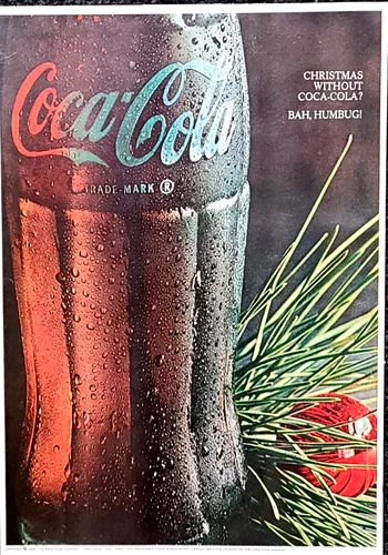 Coca-Cola Original 1966 Vintage Print Ad Wall Art