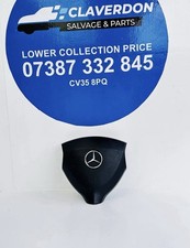 2008 MERCEDES BENZ A CLASS STEERING WHEEL AIRBAG 91618289940