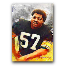 Sam Davis #2 Art Card Limited 12/50 Edward Vela Signed (Pittsburgh Steelers)