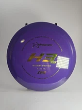 Prodigy 750 Plastic H3 V2 Purple With Gold Foil Disc Golf Driver 176g