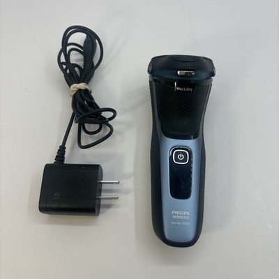 Philips Norelco Shaver 3500 Wet & Dry Electric Shaver & Trimmer S3212 No Blades