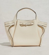 Tory Burch Small Romy Tote Light Cream