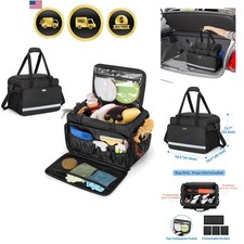 Large Detailing Bag Organizer for Auto Car Care Supplies Storage Caddy