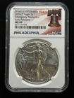 2020-P American Silver Eagle Grade MS69 NGC Early Releases Emergency Production