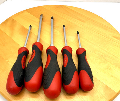 Mac Tools 5pc Soft Grip Combination Screwdriver Set