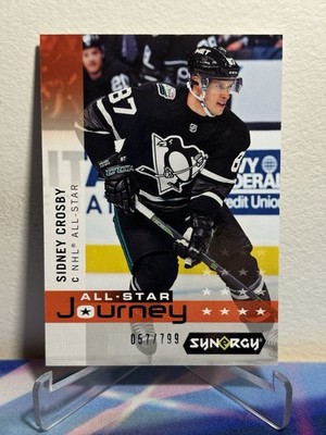 2019-20 Upper Deck SYNERGY SIDNEY CROSBY #AP-1 ALL-STAR JOURNEY SP 057/799