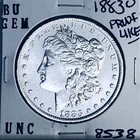 1883 O BU GEM MORGAN SILVER DOLLAR UNC MS+++ U.S. MINT RARE COIN 8538